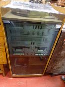 Vintage Amstrad stereo hifi unit with belt driven turntable E/T