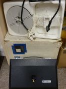 Boxed Super 8 projector