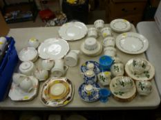 Large parcel of vintage teaware and mixed porcelain