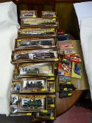 Approx sixty five Palitoy boxed Mainline Railway engines, vehicles and coaches and a sundry