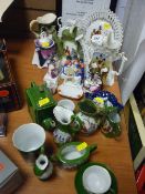 Parcel of Welsh fairings and other similar china