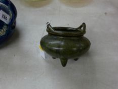 Chinese pottery twin handled sensor