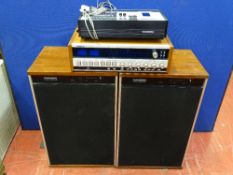 Vintage Tandberg model no. TR2075 MkII AM/FM stereo receiver, Tandberg model no. TCD310 MkII