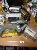 Parcel of mainly bubble wrapped buses