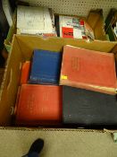 Four boxes of vintage motoring publications