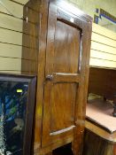 Single door three shelf storage cupboard