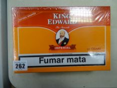Sealed box of King Edward Imperial cigars
