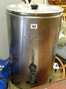 Burco stainless steel water heater E/T