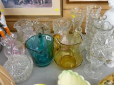 Parcel of miscellaneous glassware