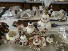 Masons Mandalay table lamp and other items of Masons Mandalay