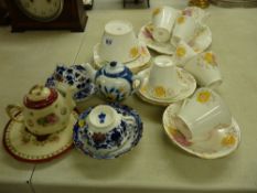 Quantity of Bell china teaware and other porcelain