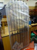 Unused wrought iron garden gate 'Warwick Tall Single' design to fit an opening size 36 - 39 ins (
