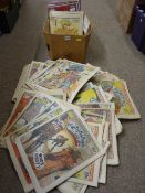 Quantity of non glossy 2000AD comics, issues in 200s and 300s etc (for quantity see image)