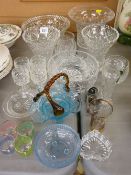 Parcel of miscellaneous glassware including Welsh Royal Crystal items
