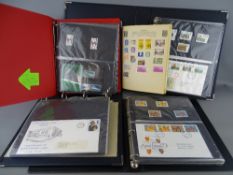 Four album collection of approximately 150 first day covers, most with matching mint unused