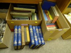 Two boxes of vintage books including books for girls, 'The Casquet of Literature' etc