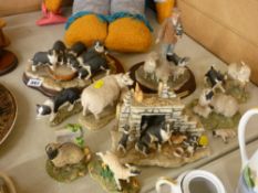 Parcel of Border Fine Arts figures and similar of farming scenes