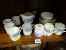 Coalport 'Revelry' part coffee set