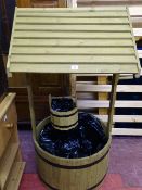 New garden wishing well planter