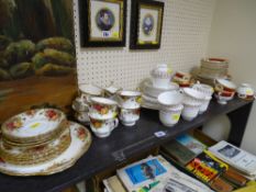 Quantity of Royal Albert 'Old Country Roses' teaware and other teaware in various patterns
