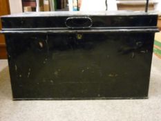 Good sized deed box (key with staff)