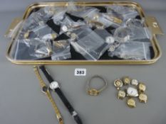 Collection of lady's vintage and later wristwatches, various makers, with and without straps