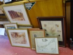 Good quality SIR WILLIAM RUSSELL FLINT print and others