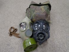 Military gas mask and similar items