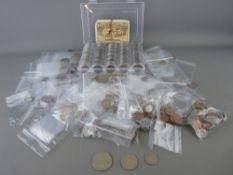 Large collection of vintage and later overseas coinage