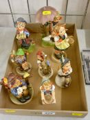 Excellent collection of Goebel or similar figures