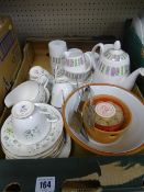 Parcel of Queen Ann teaware, Shelley, Cleopatra coffeeware etc