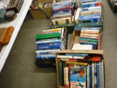 Four boxes of excellent reference books, many RAF and military related