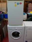 Indesit 6kg A-Class washing machine and an LEC undercounter fridge E/T