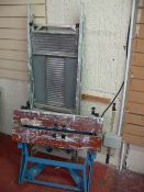 Folding Workmate and a folding worker's platform