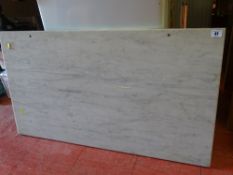 Square piece of marble (possible table top)
