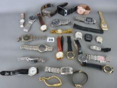 Mixed collection of vintage and later lady's and gent's wristwatches, various makers, with and