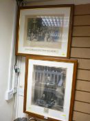 Historical prints of 'Edward Douglas Pennant, 1st Baron of Penrhyn' and 'The Royal & Distinguished