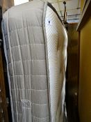 Memory foam double mattress and a headboard