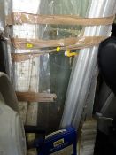 Parcel of vintage shower equipment