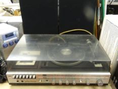 Vintage National Panasonic model no. SG-1060L stereo hifi and a pair of speakers E/T