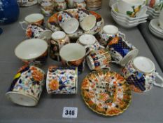 Excellent parcel of antique Royal Crown Derby (some damage)