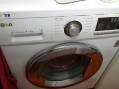 LG Direct Drive 8/4kg washer dryer E/T