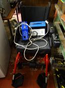 Electric wheelchair with charger etc E/T