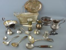 Excellent parcel of electroplate including wine coaster, wine basket, helmet jug etc