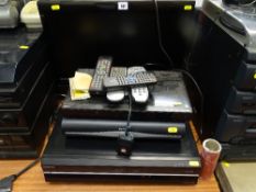 Technika small screen LCD TV, Toshiba entertainment unit, Sky Plus HD box etc E/T