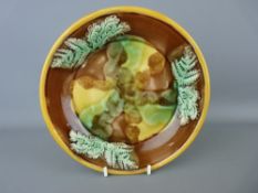Good Majolica style plate
