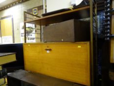 Ladderax shelving system and one other