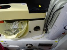 Vintage Kenwood Chef food mixer and small oil filled radiator E/T