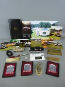 Parcel of mixed collectables including Rolls Royce commemorative items, Corgi diecast etc