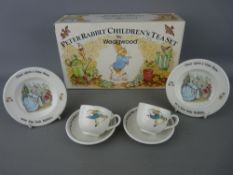 Peter Rabbit boxed children's Wedgwood teaset